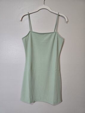 Women's Mimosa Light Mint Spaghetti Strap Mini Dress